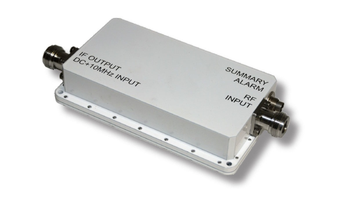 Outdoor-Mounted Block Downconverter Receive Band to L-Band