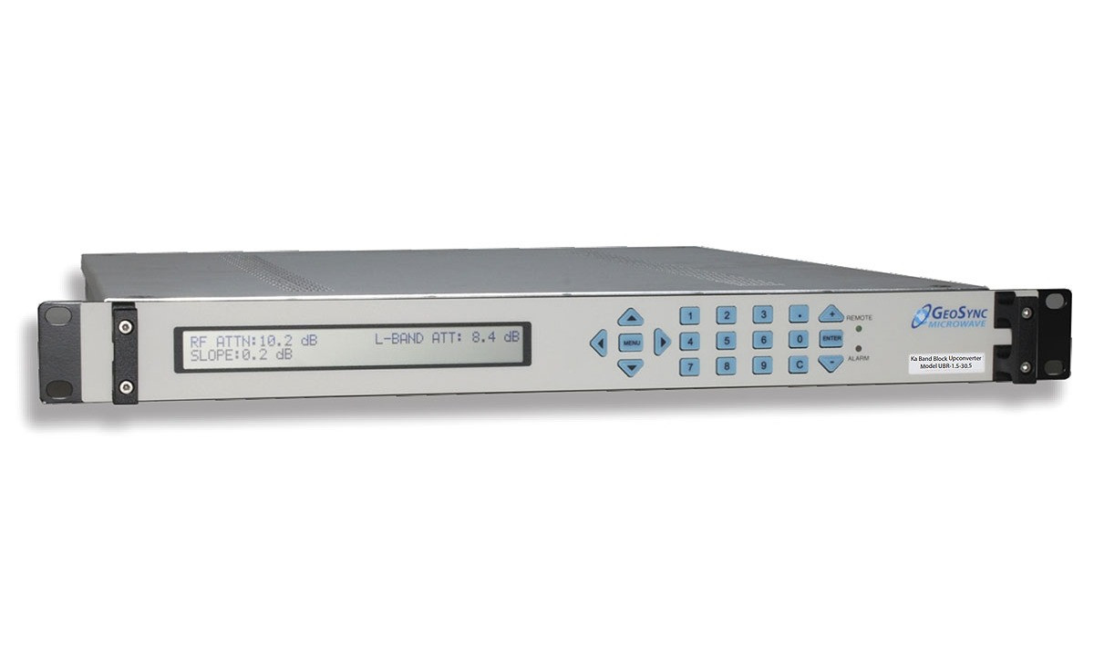 Wide RF Band Multiple IF Rack Mounted Block Converters With High Performance Options
