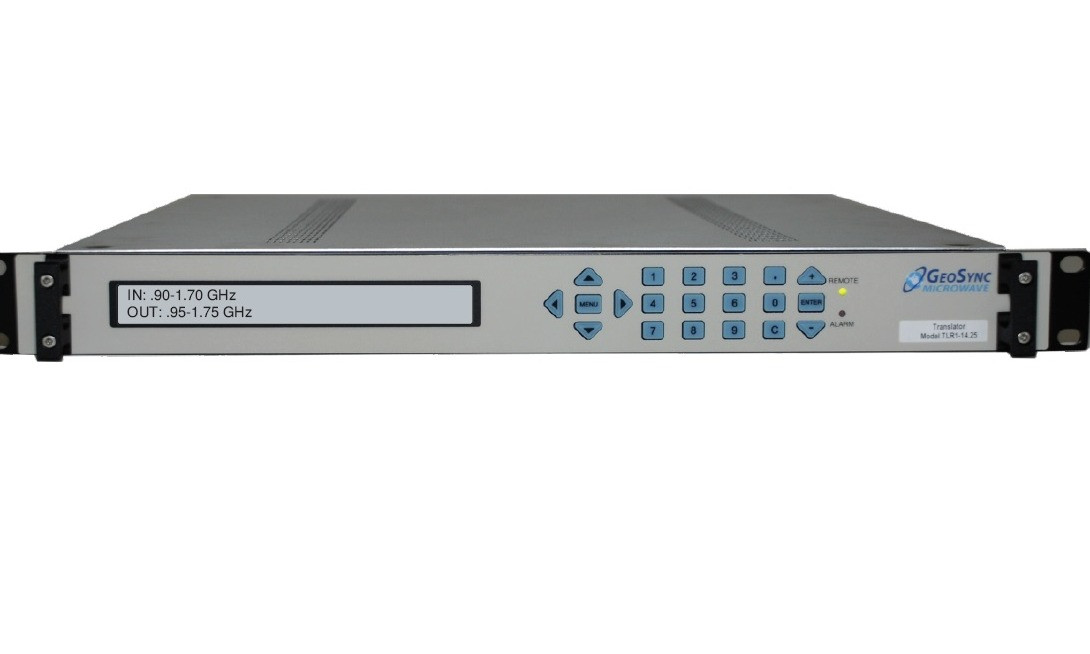 L-Band to L-Band Frequency Converter Rack Mounted For Satellite Communication