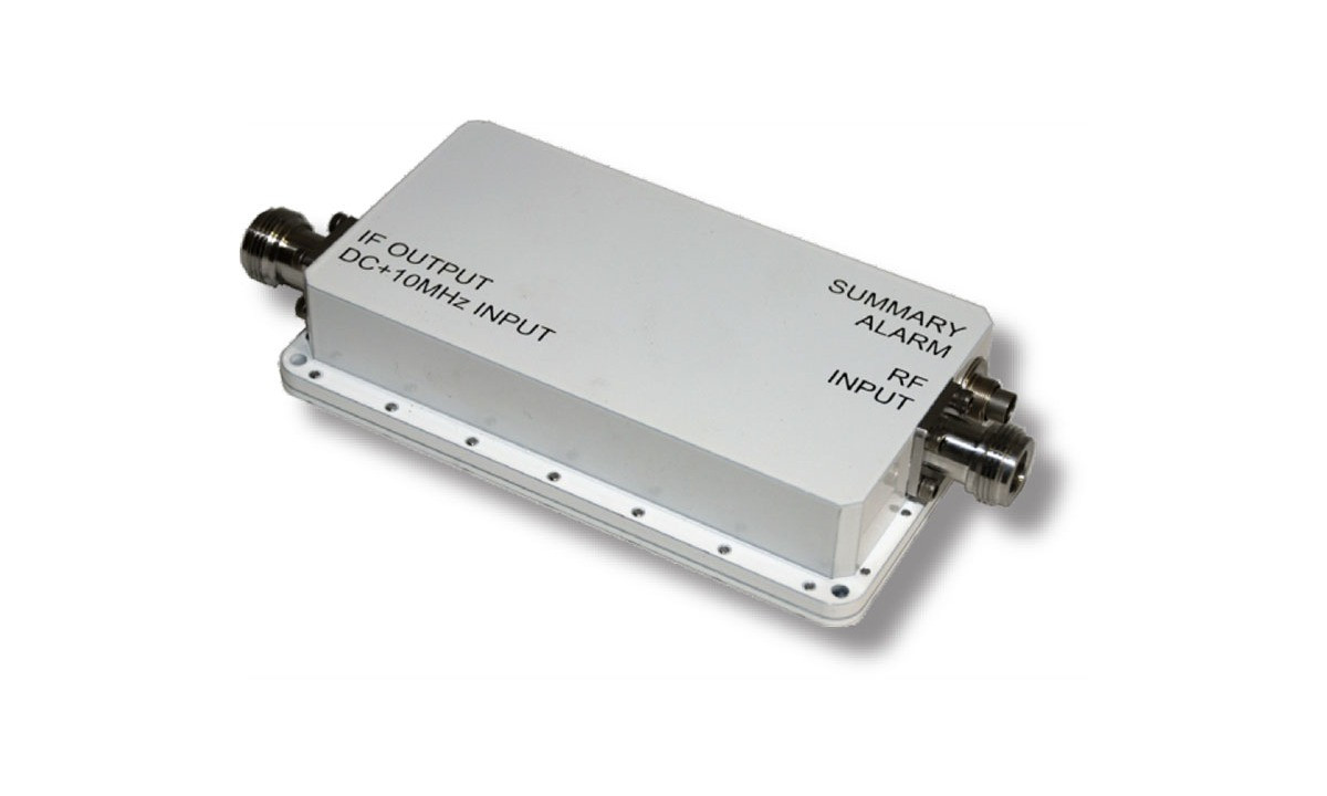 Outdoor-Mounted Block Downconverter Transmit Band to L-Band