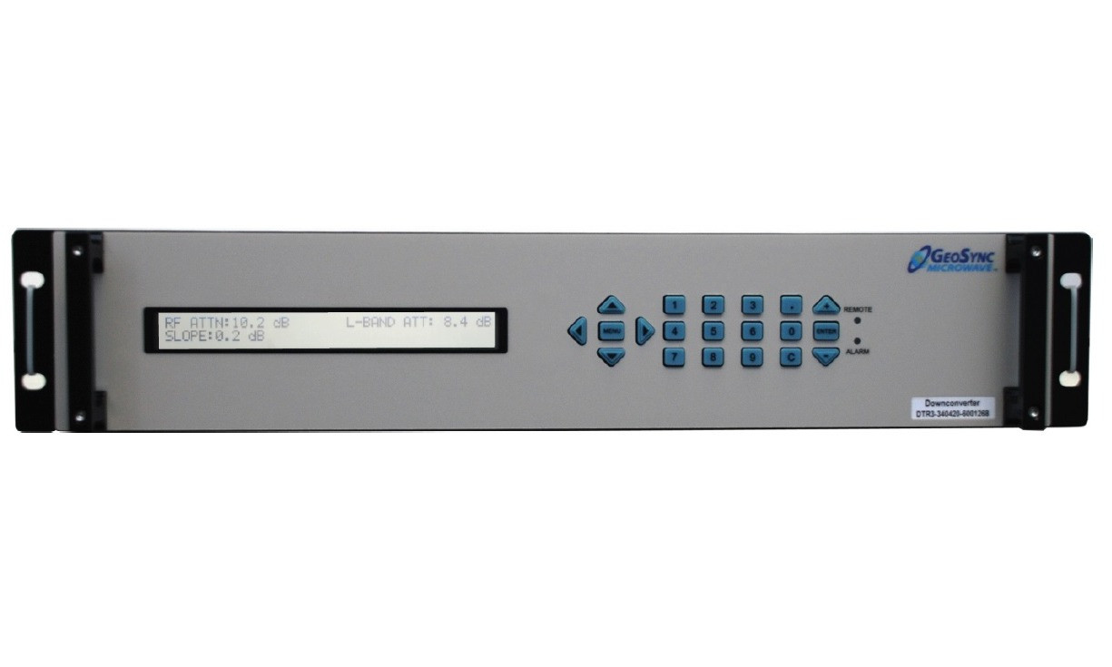 2 and 3 Channel Rack Mounted Frequency Downconverters for Tracking Applications